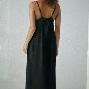 mini dresses black Bandeau Neckline Mini Dress in Black - 2 / Regular